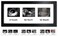 IHEIPYE Triple Sonogram Pregnancy Frame &ndash; Baby Ultrasound Picture Frame with Story for Expecting Parents, Baby Shower Frame, Baby Grow Through All Three Trimesters Frame, Nursery Decor, Black