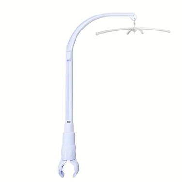 Accfore DIY 23 inches Crib Mobile Arm Nursery Mobile arm Baby Mobile Hanger, Mobile arm for Crib,The Claw Part can be Adjusted Width,DIY Toy Decoration