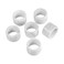 Decorative Marble Napkin Rings, Modern Napkin Ring Holder for Kitchen Dining Table Countertops, Cute Home, Kitchen Decor, Beautiful Marble Rings Uniquely Displays Your Decorations (White&amp;Grey)