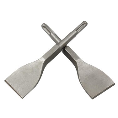 LDEXIN 2Pcs 1.57 Inch Wide Flat Chisel with SDS Plus Shank, Scaling Chisel for Concrete Masonry Stone, 5.9 Inch (150mm) Long
