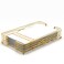 LEVIMETREE Gold Guest Towel Holder Tray for Bathroom - Napkin Holder for Bathroom &ndash; Disposable &amp; Paper Towel Storage for Bathrooms, Gold Decorative Tray, Paper Towel Holder for Bathroom