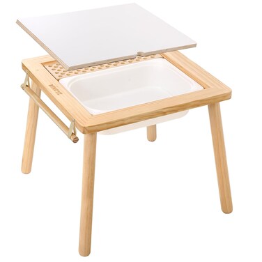 wingyz Sensory Tables for Toddler, Kids Table for Play Study Art Dining Toys Storage, Activity Table with Storage Bins, Children's Table Gifts for Boys and Girls