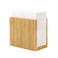 Napkin Holder Bamboo Vertical Napkin holder Wooden Napkin Holder, Natural Bamboo Wood Strong and Waterproof, Napkin Holder For Table, Kitchen and Countertops