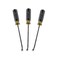 Suiwotin 3pcs Tack Lifter, Nail Staple Puller Remover, Tack Puller Screwdriver Tack Rivet Remover Tool, V Tip Pry Screwdriver Removal Tool (9.8" Length)