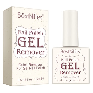 Nail Polish Remover,Gel Nail Polish Remover in 3-5 Minute,Professional Non-Irritating Nail Polish Remover,No Need For Foil, Soaking Or Wrapping (15 ml) Clear
