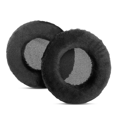 Velvet Ear Pads Cushions Covers Replacement Earpads Foam Pillow Compatible with Beyerdynamic DT 990 Pro DT 770 Pro DT990 DT770 Pro Headset Headphone (Black)