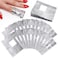 Makartt Nail Polish Remover, 100pcs Nail Foil Wraps for Soak Off Gel Polish Remover, with 1.18inch Pre-attached Lint Free Cotton Pads For Nails, Non Acetone Nail Polish Remover