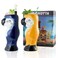 SUN GKOTTA 25OZ Tiki Mugs for Cocktail Set of 2 - Large Ceramic Tiki Cups,Tiki Glasses Cute Exotic Cocktail Glasses, For Hawaiian Party And Tiki Bar