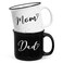 YHRJWN Mom and Dad Gifts, Gifts for Mom Dad from Daughter Son, Mom and Dad Mugs Set of 2, New Parents Gifts for Couples, Mothers Day Fathers Day Christmas Gifts for Mom and Dad, 15 Oz