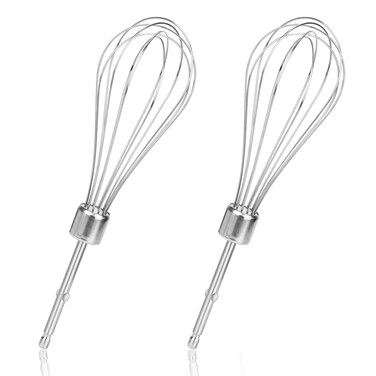 2pcs Hand Mixer Beaters Attachments, Stainless Steel Hand Mixer Replacement Beaters Electric Mixer Parts for Hamilton Beach Hand Mixer 62682RZ 62692 62695V 64699 (12 Sticks)