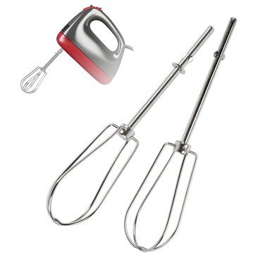 Hand Mixer Beaters Attachments Replacement for KitchenAid Beaters W10490648, KHM512, KHM2B,fit with Hand Mixer 5 Speed KHM5-2 Pack