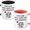CLVJQ House Warming Gifts New Home - New Home Gift Ideas - Closing Gifts for Home Buyers - New Home New Adventure Coffee Mug Set 11.8oz - First House Must Haves for Women Men - Housewarming Presents