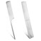 2 PCS Stainless Steel Hair Combs Metal Barber Combs Silver Rat Tail Comb Fine Cutting Comb Teasing Pintail Comb Hair Styling Cutting Comb Salon Detangler Comb for Women and Men