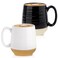 Hasense 20 oz Coffee Mugs, Large Mugs with Handle Set of 2, Stoneware Coffee Cups for Mom Dad Friend, Prefect for Latta, Tea, Coffee, Dishwasher and Microwave Safe, White &amp; Black