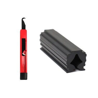 YAFIYGI Golf Grip Removal Tool Rubber Vise Clamp and Kit Club Shaft Vice Regripping Supplies Repair Tools for Shafts Includes Retractable Hook BladeTape Remover