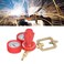 Oxygen and Acetylene Regulators Set for Torch Cutting,Acetylene Pressure Reducer with Display,Welding Gas Gauges Pack Regulators for Welding Gas Torch Rear Mount Fitting
