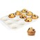 CAKETIME Silicone Muffin Pan, Regular Size Muffin Pan for Baking 12 Cups Non Stick Silicone Cupcake Pan 1 Pack Confetti
