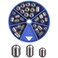 Iron Fishing Egg Sinker Weights 30pcs Fishing Sinkers and Weights Assortment Drop Bass Casting Sinker Weights with Fishing Tackle Box Kit for Saltwater Freshwater