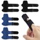 SAREAL Finger Splints, 4pcs Finger Support Brace Finger Stabilizer Finger Knuckle Immobilization for Broken Fingers Straightening Arthritis Knuckle Immobilization Pain Relief