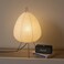 Huga Collective Harmony Glow Akari Paper Lamp   Rice Paper Noguchi Inspired Lamp for Wabi Sabi Decor   Japanese Rice Paper Floor Lamp