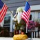 Redwix Military Garden Gnome with Guns Outdoor 11", US Army Gnomes Garden Decorations, Garden Statues Outdoor Clearance, Patriotic Gnome, Army Gnome