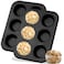 Audingull Muffin Baking Pan 2-Pack, Nonstick Premium Carbon Steel Muffin Pan for Baking, Cupcake Tin Cheesecake Pans