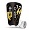 Alpha Soccer Shin Guards - Soccer Protective Gear, Lightweight Shin Guard Set with Alpha wrap (S/M, Ronaldo CR7 Stickers)