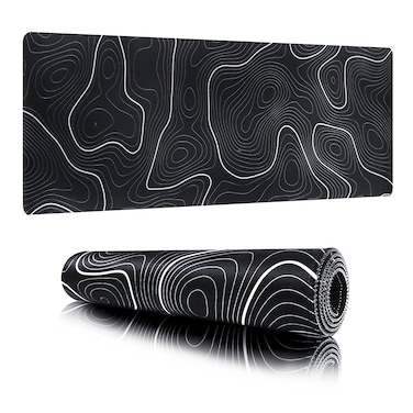 Viorichve Large Gaming Mouse Pad Extended Big XXL Mouse Pad Keyboard Laptop Computer Desk Mat with Non-Slip Base Stitched Edge for Home Office Gaming Work