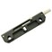 Pro Bamboo Kitchen Spring Loaded Barrel Bolt Latch Lock Standing Lock Flush Bolt Left Hinge Spring Loaded Latch Hinge for Industrial Equipment Doors French Doors Composite Doors Black