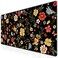 iCasso Desk Mat, Desk Matt for Desktop, Cute Desk Pad Mat, XXL Large Mouse Pad for Desk, Anti-Slip Big Mousepad with Stitched Edges, Keyboard Pad Mouse Mat for Computer, Work, Gaming (Floral)