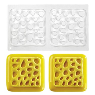 mostsom Silicone Geometry Square Mold Cupcake Tray, Non-Stick Silicone Baking Molds for Making Muffin Cakes, Cupcake, Chocolate, Bread,Tart and Desserts, Just Pop Out (Square L)