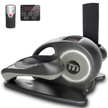 Motion Matrix Under Desk Elliptical Machine, Compact and Portable, Silent Magnetic Resistance for Home Office Use