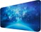 Extended Mouse Pad, Large Mouse Pad, Gaming Mouse Pad with Nonslip Base (31.5X15.7In) Heavy/Thick, Comfy, Waterproof Computer Keyboard Pad Mat for Esports Pros/Gamer/Desktop/Office/Home-Blue