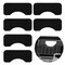 6 Packs Deep Fryer Filters, Compatible with Cuisinart Deep Fryer 1.1 Quart, 6 Pcs in Total, Black