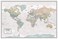 Laminated World Odyssey Map Poster   Executive Style Map   Includes The Most Legible Location Labels   36&rdquo; x 24&rdquo;   Shipped Rolled in a Tube, Not Folded   Great for The Home or Classroom