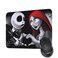 Jack and Sally Gift Carnival Halloween Mouse Pad for Women Girls Movie Mouse Pads for Friend (Jack and Sally Black MP)