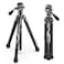 ULANZI F38 Video Travel Tripod, 61.4" Lightweight Carbon Fiber Camera Tripod with Quick Release 1/4" Screw &amp; Video Head, for Most Cameras/DSLR/Projector, Weight 2.38lbs, Maxload 22lbs