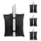 Mordx Canopy Weights Set of 4,Sand Bags for Canopy Legs,Tent Sand Bags，Gazebo Instant Shelter Leg Canopy Weights,Sandbags for Canopy Tent,for Canopies, Gazebos &amp; Pergolas(Without Sand/ 4-Pack)