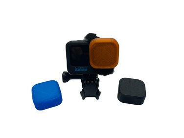 Replacement Cap for GoPro Max Lens 1.0 and 2.0 Black