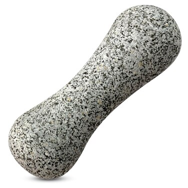 Granite Pestle Replacement only - Pestle stone only Unpolished Heavy (Not Included Mortar) (Two-Round End)
