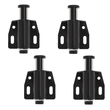 HOJLKLD 4 Pack Magnetic Touch Latch, Cabinet Drawer Push to Open Door Latches Kitchen Drawer Push Catch