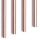 Copper straws - 100% copper drinking straws set of 4 - standard size 6.7" (17 cm) - Best size for your Moscow Mule copper mug - pure premium copper with food safe lacquer to keep the shine.