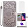 Phone Case for iPhone 7/8/SE 2020/2022 Wallet with Tempered Glass Screen Protector Leather Flip Cover Card Holder Stand iPhone7 iPhone8 SE2020 SE2022 2/2nd/3/3rd Generation SE2 SE3 Women Rose Gold