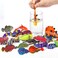 12 Pack Color Changing Sea Animal Toys,Change Color Ocean Animals,Mold Free Bath Toys for Toddlers Kids Ages 4-8,Water Table Toys,Floating Fish,Sea Creatures Themed Party Supplies,Goodie Bags Fillers