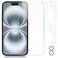 Beeyoka [3 Pack] Screen Protector for iPhone 16, iPhone 16 Front and Back Screen Protector,Camera Protector Anti-Fingerprint for iPhone 16 (6.1 inch)