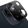 Hsefo Compatible with iPhone 14 and iPhone 14 Plus Camera Lens Protector, Anti-Scratch Tempered Glass Camera Screen Protector Shockproof Full Protective Camera Cover Case Friendly Lens Cover-Black