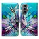 Bcov Case for Galaxy S21 5G, Cute Dragonfly Leather Flip Phone Case Wallet Cover with Card Slot Holder Kickstand for Samsung Galaxy S21 5G