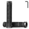Bike Grips, LX LERMX Bicycle Handlebar Grips Made of Soft Non-Slip-TPR Rubber End Bike Handle bar Grips for MTB, BMX, Mountain, Downhill, Folding Bike, Beach Cruiser, Scooter
