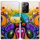 Bcov Samsung Galaxy Note 20 Ultra 5G Leather Flip Case, Colorful Dragonfly, Card Slot, Kickstand, Magnetic, for Note 20 Ultra