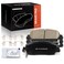 A-Premium Front Ceramic Disc Brake Pads Set Compatible with Honda Accord 2013-2022, HR-V 2016-2022, 1.5L 1.8L 2.0L 3.4L 3.5L, 4 Pcs